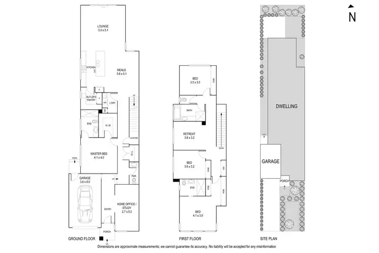 Floorplan of Homely townhouse listing, 35 Roy Street, Donvale VIC 3111