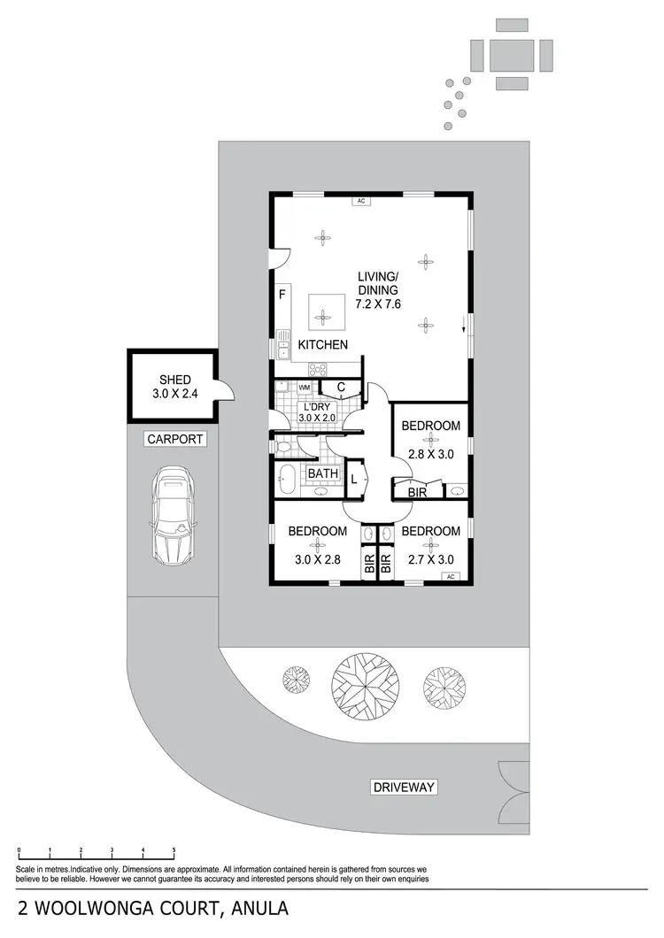 Floorplan of Homely house listing, 2 Woolwonga Court, Anula NT 812