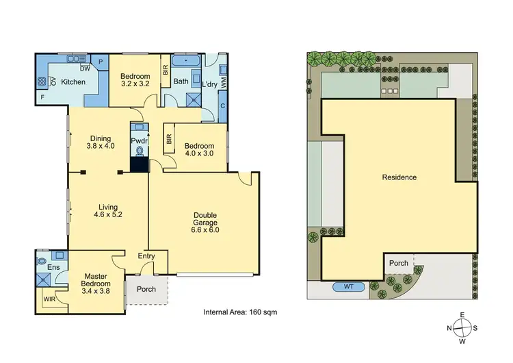 Floorplan of Homely townhouse listing, 2/14 Saxton Street, Box Hill North VIC 3129