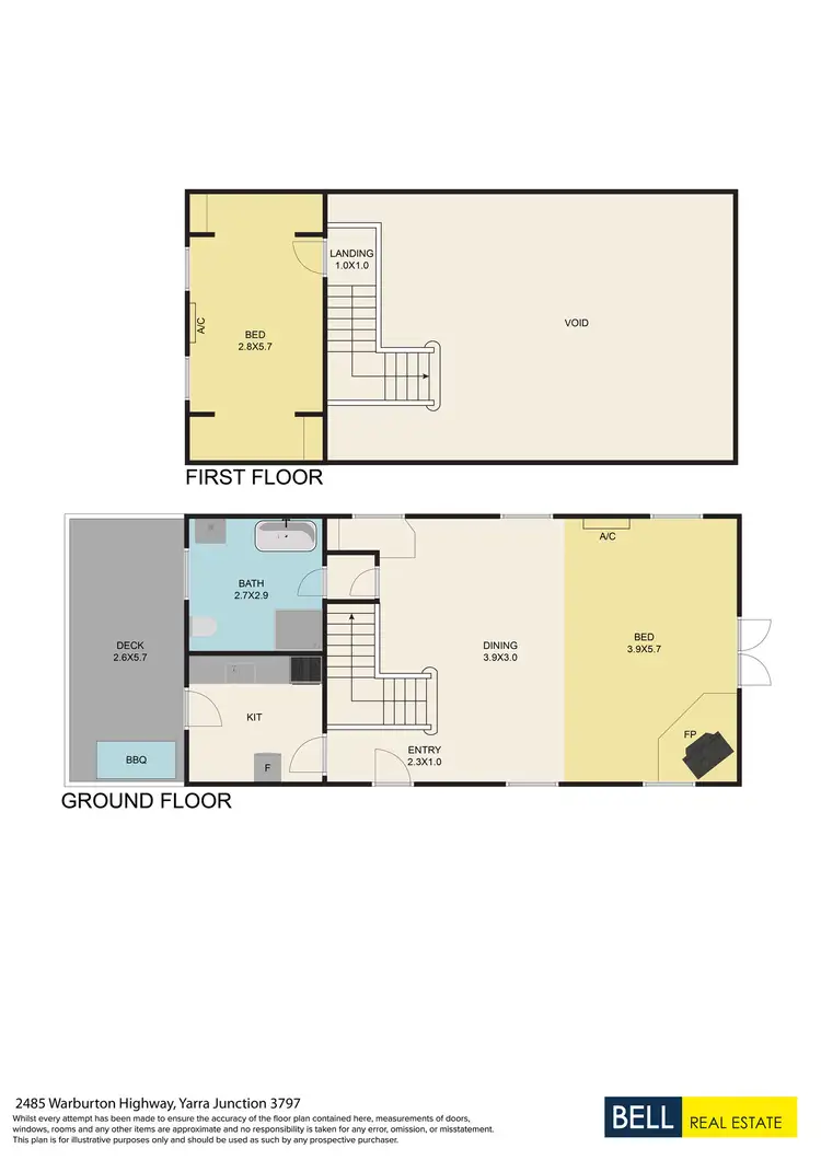 Floorplan of Homely house listing, 2485 Warburton Highway, Yarra Junction VIC 3797