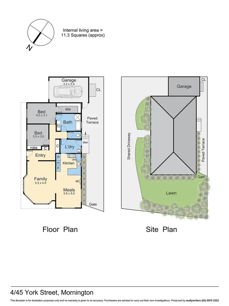 Floorplan of Homely house listing, 4/45 York Street, Mornington VIC 3931