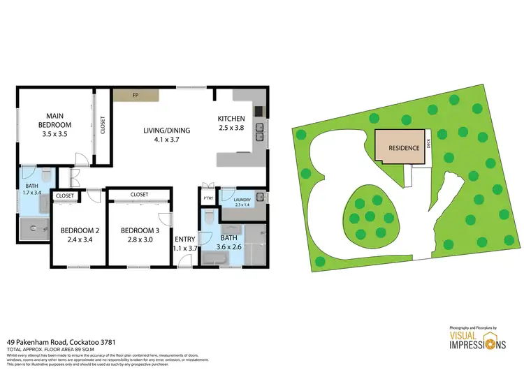 Floorplan of Homely land listing, 49 Pakenham Road, Cockatoo VIC 3781