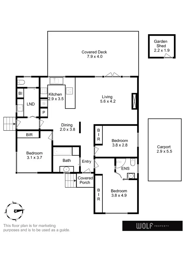 Floorplan of Homely house listing, 20 Edinburgh Crescent, Goodwood TAS 7010