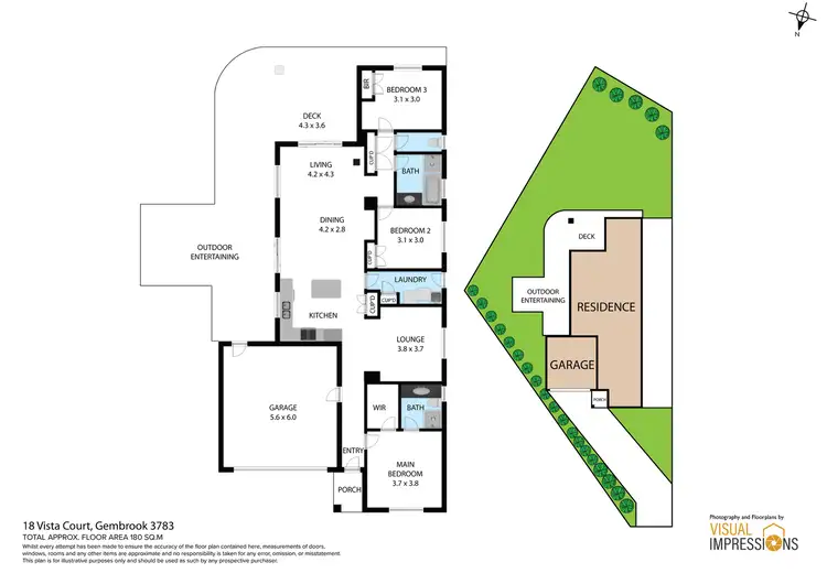 Floorplan of Homely house listing, 18 Vista Court, Gembrook VIC 3783