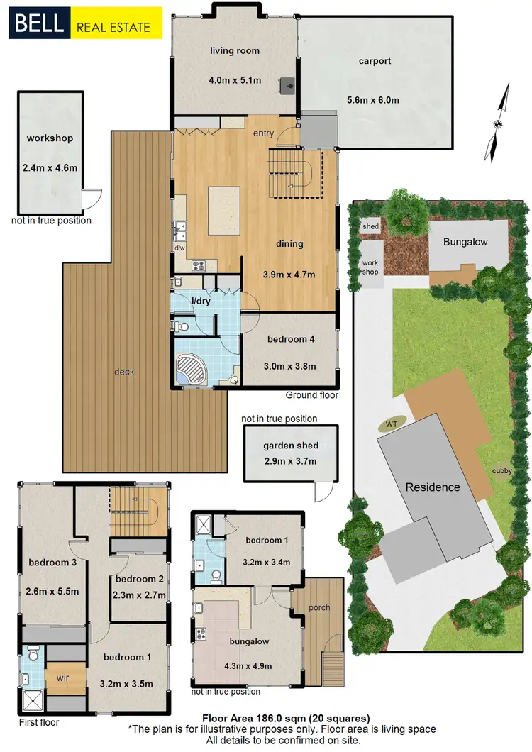 Floorplan of Homely house listing, 44 Richards Road, Montrose VIC 3765