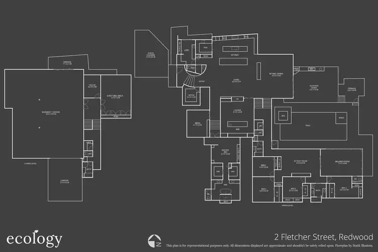 Floorplan of Homely house listing, 2 Fletcher Street, Redwood QLD 4350