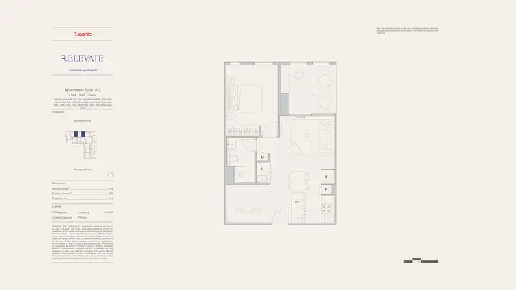 Floorplan of Homely apartment listing, 253-273 Normanby Road, South Melbourne VIC 3205