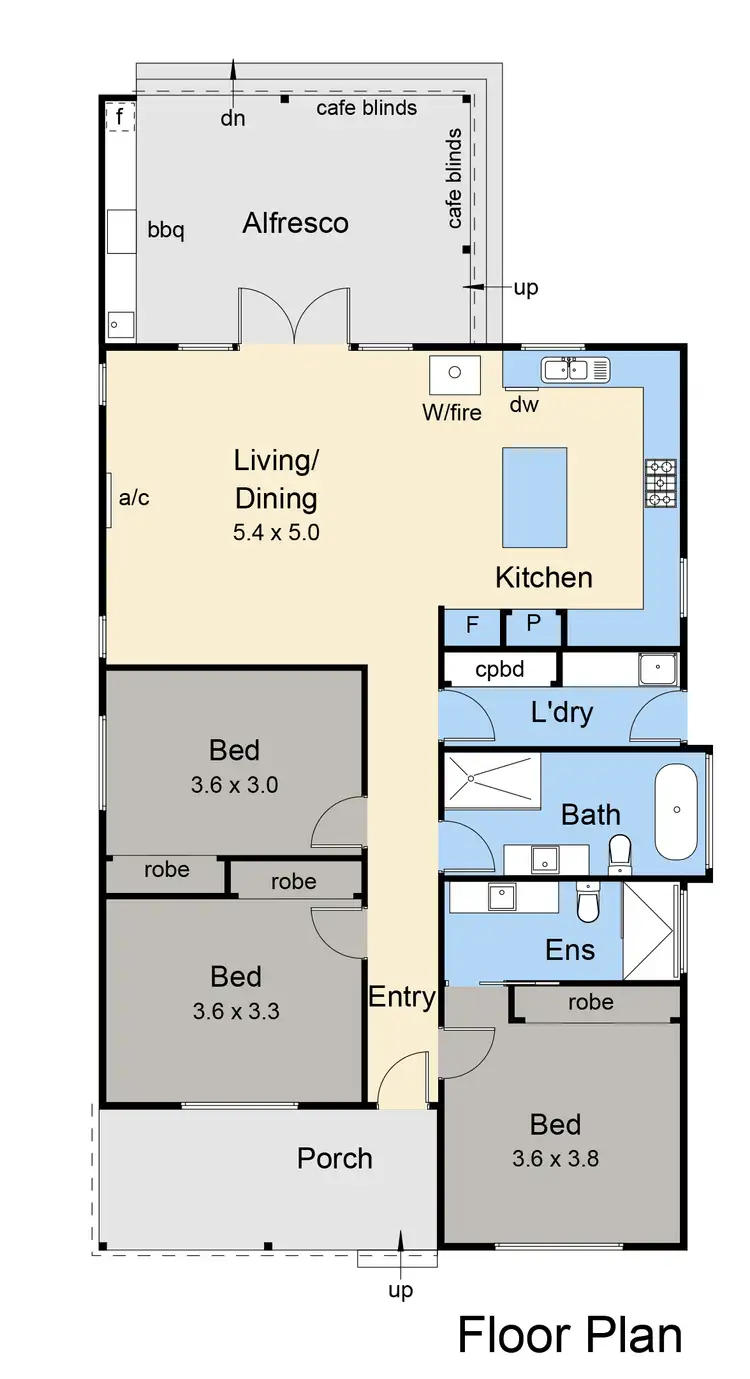 Floorplan of Homely house listing, 126 South Gippsland Highway, Tooradin VIC 3980