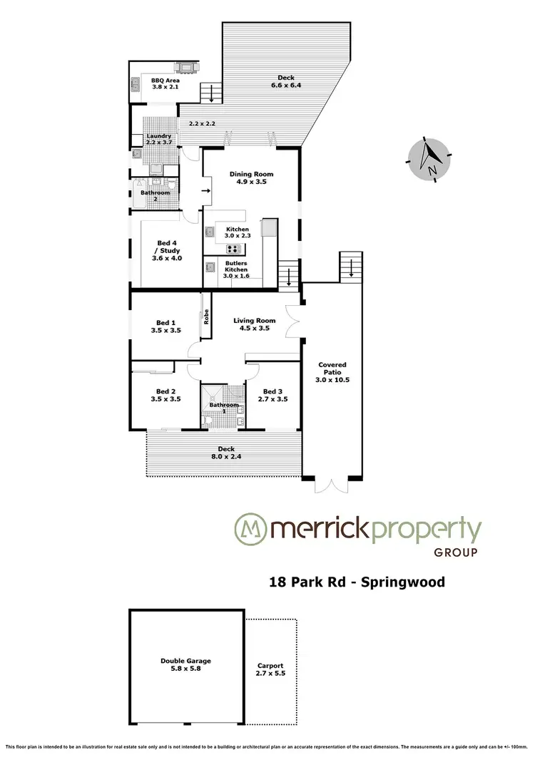 Floorplan of Homely house listing, 18 Park Road, Springwood NSW 2777