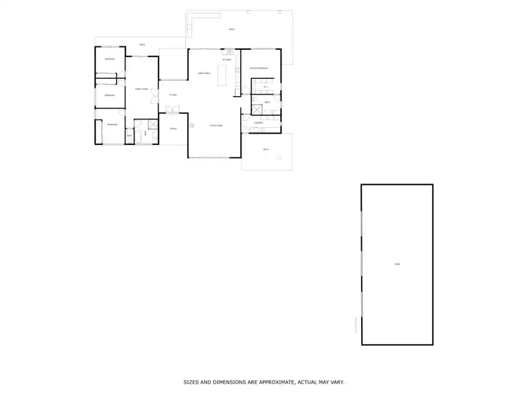 Floorplan of Homely house listing, 148 D2 Access Road, Chiltern VIC 3683