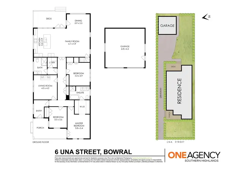 Floorplan of Homely house listing, 6 Una Street, Bowral NSW 2576