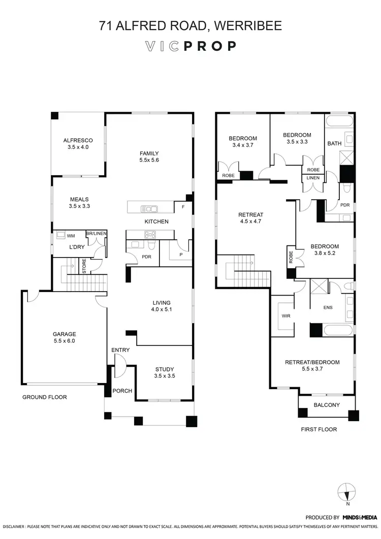 Floorplan of Homely house listing, 71 Alfred Road, Werribee VIC 3030