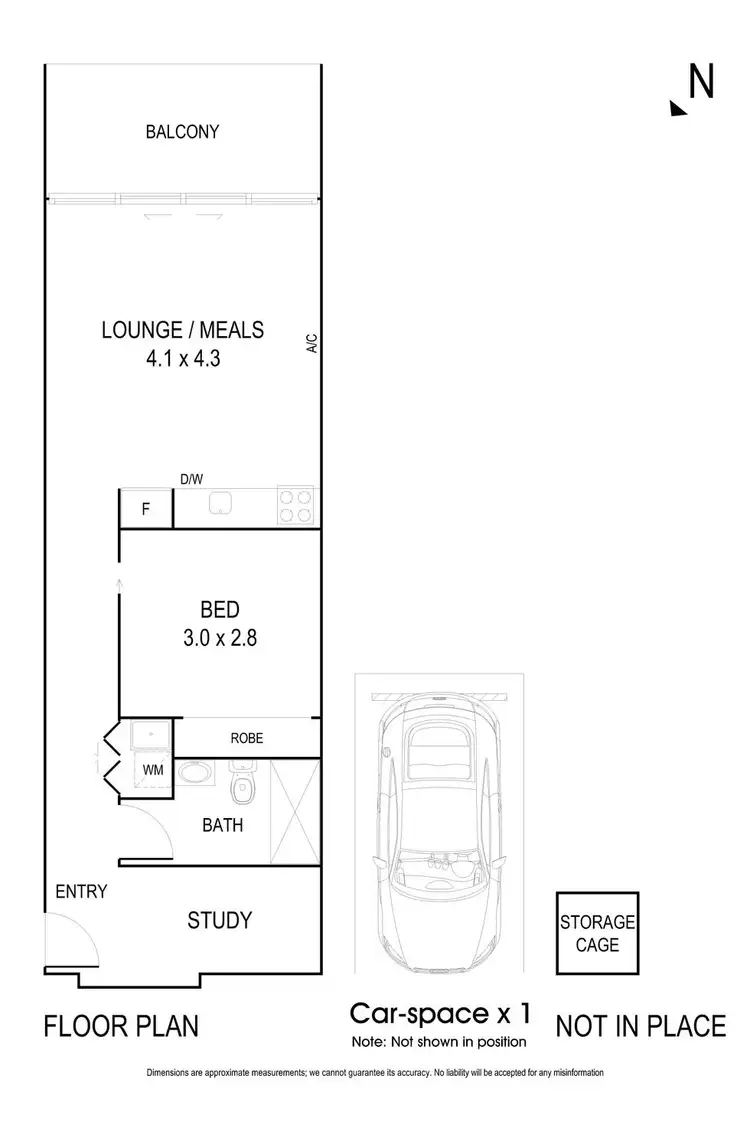Floorplan of Homely apartment listing, 209/7 Berkeley Street, Doncaster VIC 3108