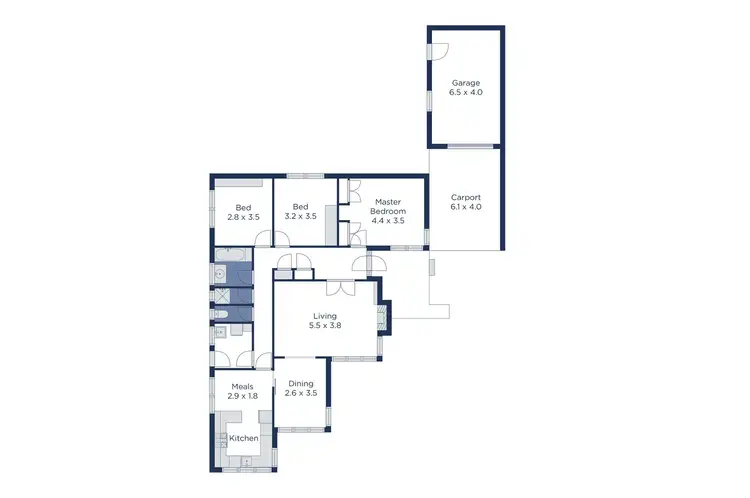 Floorplan of Homely house listing, 21 Victor Crescent, Forest Hill VIC 3131