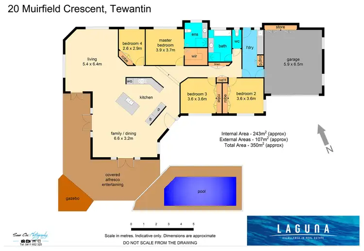 Floorplan of Homely house listing, 20 Muirfield Crescent, Tewantin QLD 4565
