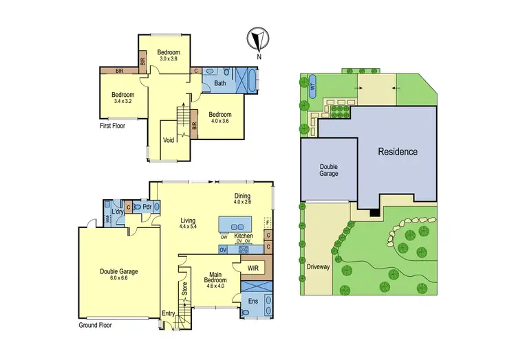 Floorplan of Homely house listing, 126A Franklin Street, Eltham VIC 3095