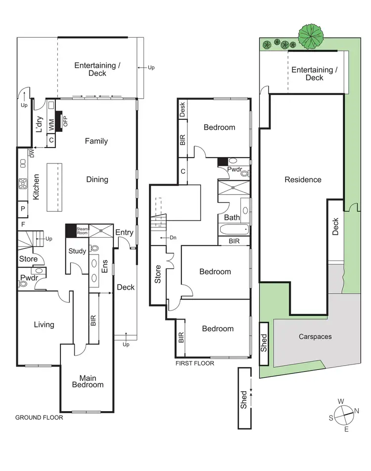 Floorplan of Homely house listing, 1 Narrawong Crescent, Caulfield South VIC 3162