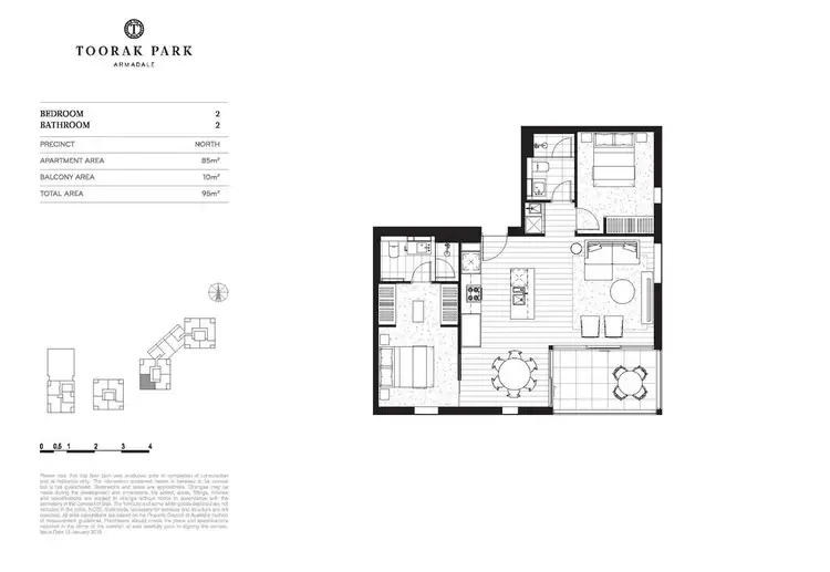 Floorplan of Homely apartment listing, 602/5 Evergreen Mews, Armadale VIC 3143