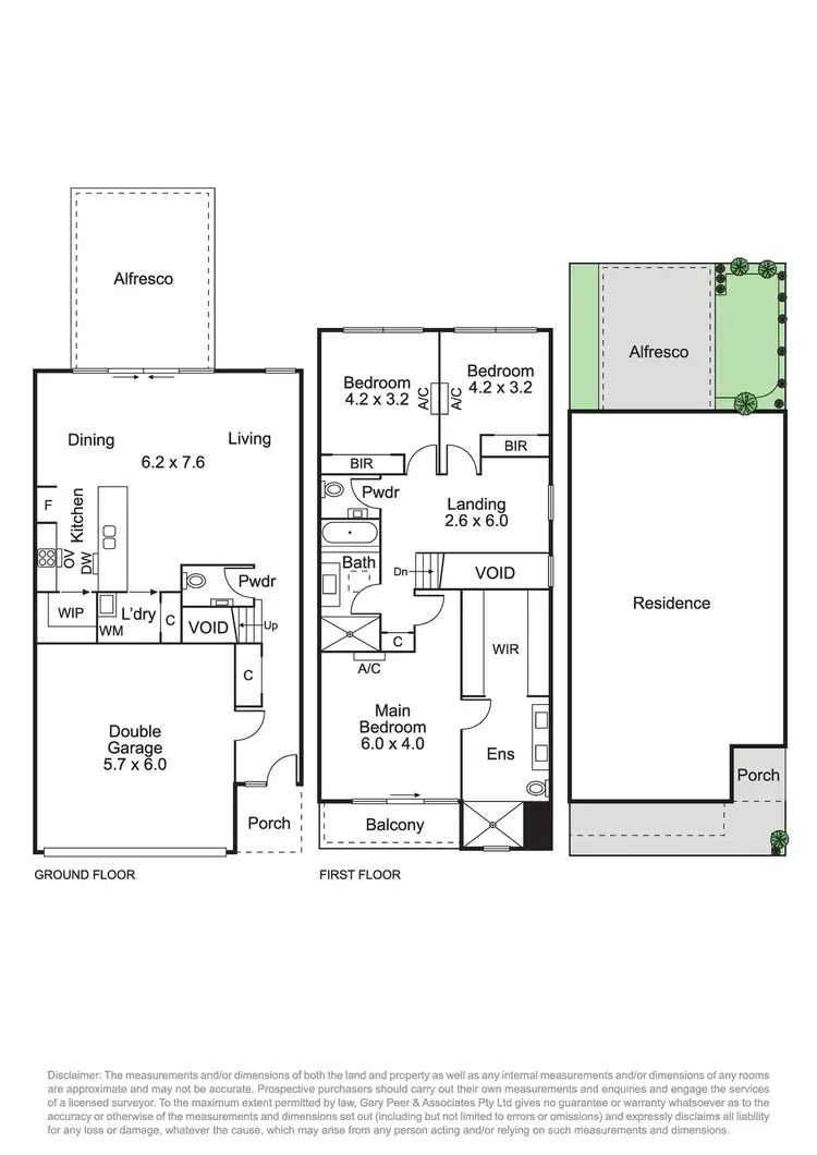 Floorplan of Homely townhouse listing, 21/27 Dromana Avenue, Bentleigh East VIC 3165
