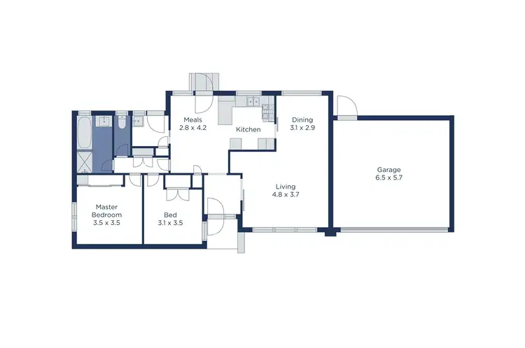 Floorplan of Homely unit listing, 3/235 Blackburn Road, Blackburn South VIC 3130