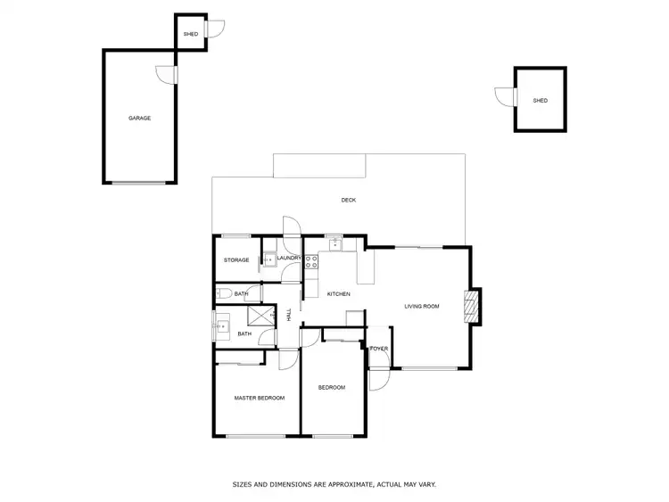 Floorplan of Homely house listing, 721 Wandoo Crescent, Albury NSW 2640