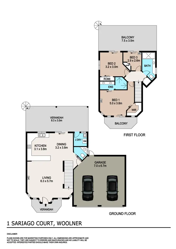 Floorplan of Homely house listing, 1 Sariago Court, Woolner NT 820