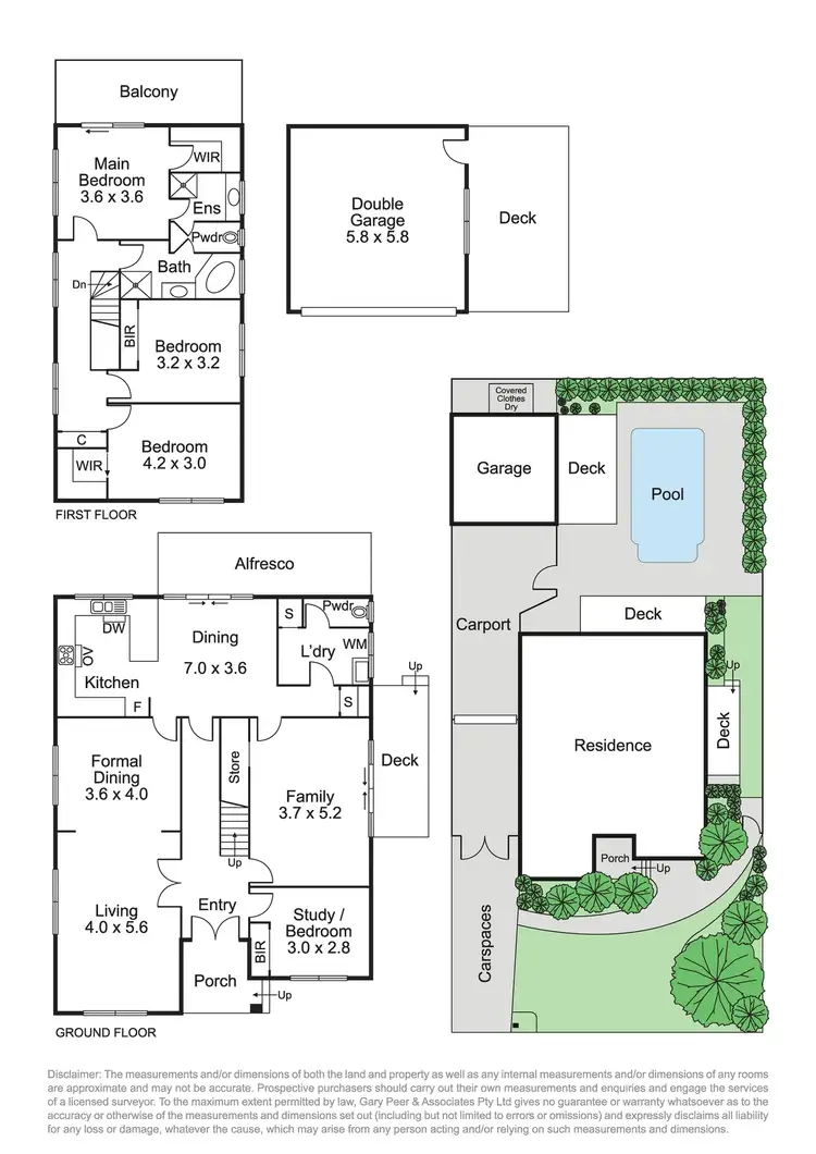 Floorplan of Homely house listing, 1 Patterson Street, Carnegie VIC 3163