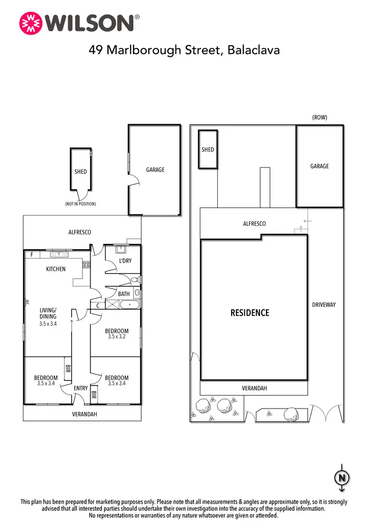 Floorplan of Homely house listing, 49 Marlborough Street, Balaclava VIC 3183