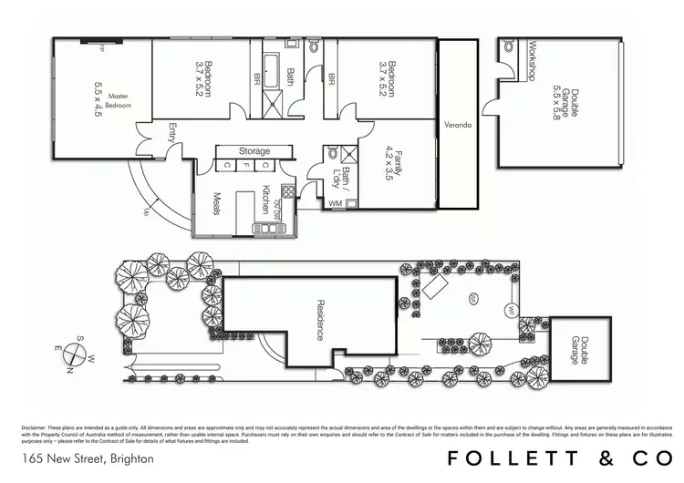 Floorplan of Homely house listing, 165 New Street, Brighton VIC 3186