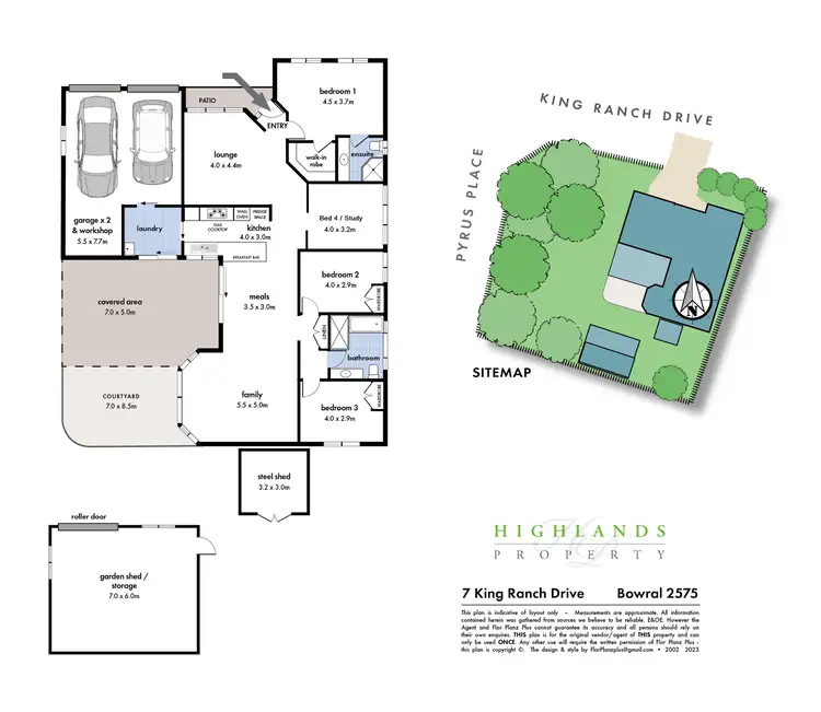 Floorplan of Homely house listing, 7 King Ranch Drive, Bowral NSW 2576