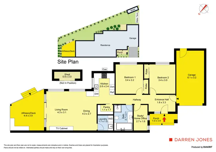 Floorplan of Homely unit listing, 3/2 Aruma Court, Bundoora VIC 3083