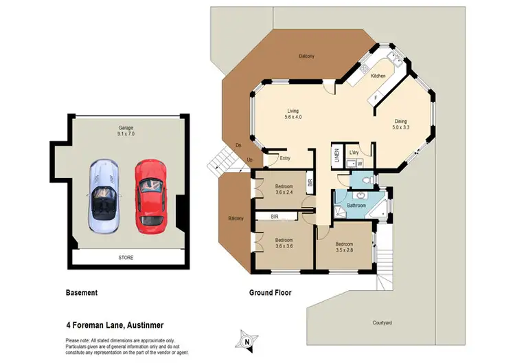 Floorplan of Homely house listing, 4 Foreman Lane, Austinmer NSW 2515
