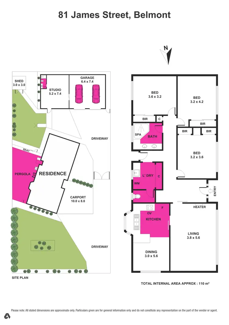 Floorplan of Homely house listing, 81 James Street, Belmont VIC 3216