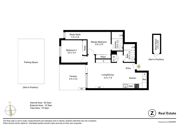 Floorplan of Homely apartment listing, g02/67b Poath Road, Murrumbeena VIC 3163