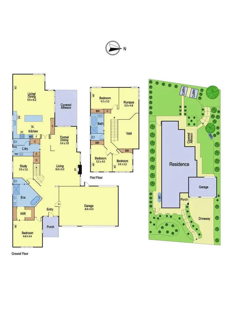 Floorplan of Homely house listing, 16 Delmuir Close, Eltham VIC 3095