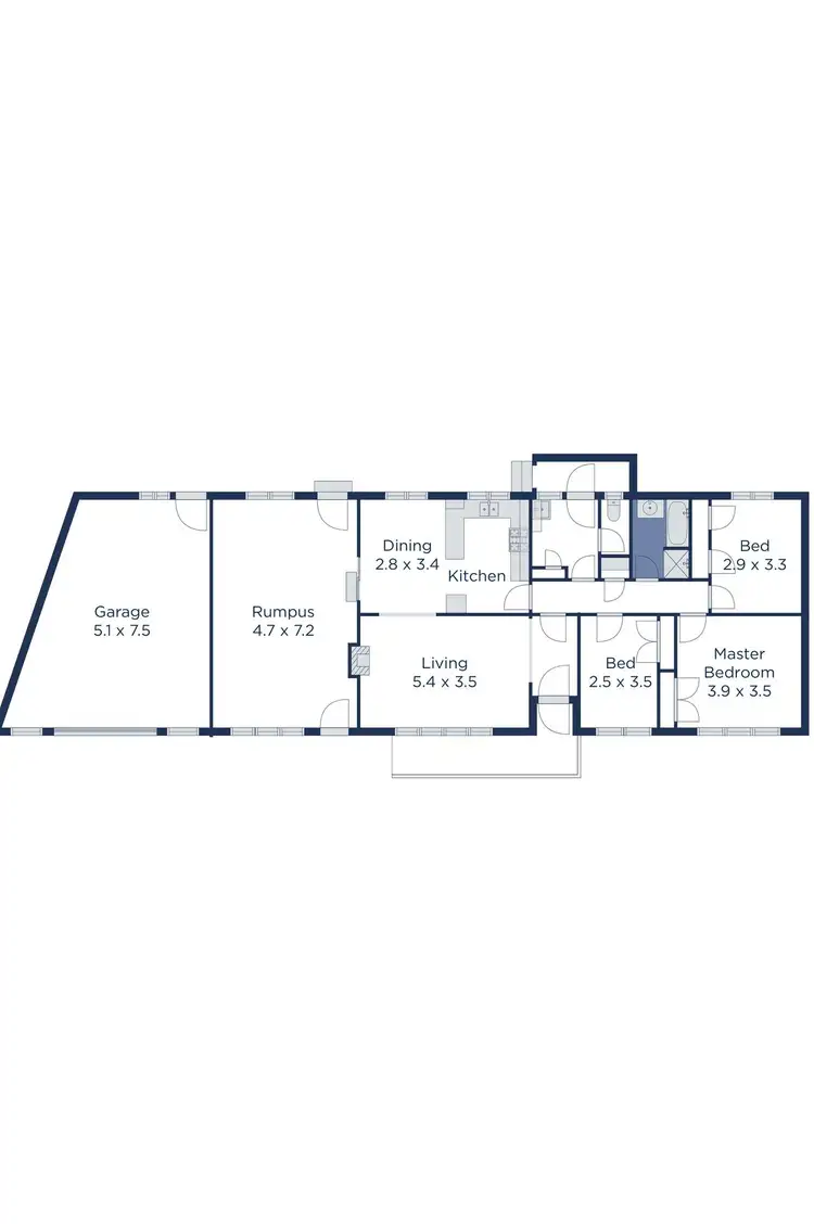 Floorplan of Homely house listing, 356 Bayswater Road, Bayswater North VIC 3153