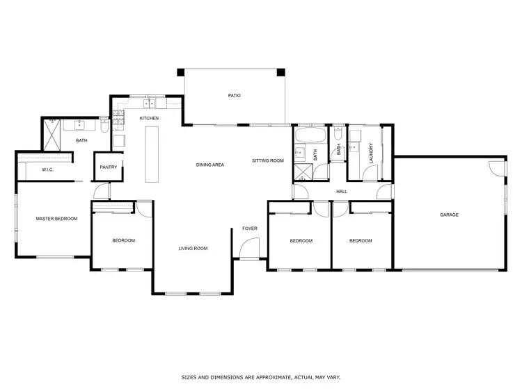 Floorplan of Homely house listing, 147 Newport Crescent, Thurgoona NSW 2640