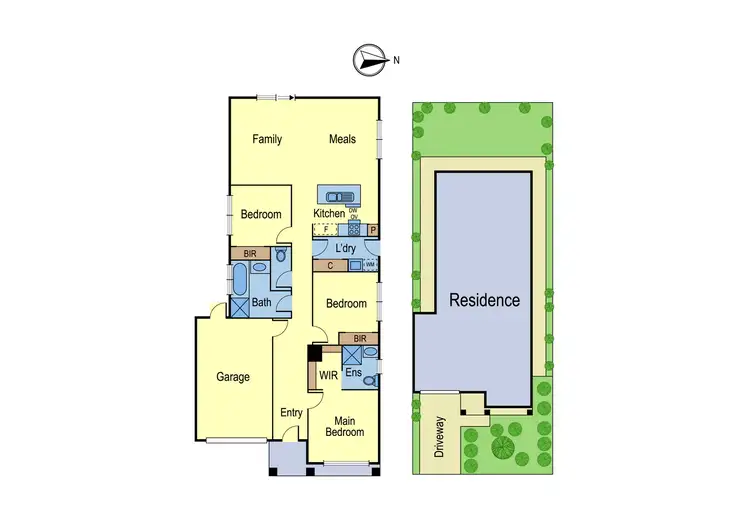 Floorplan of Homely house listing, 14 Wicybush Street, Doreen VIC 3754