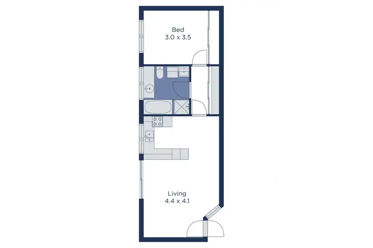 Floorplan of Homely unit listing, 19/51 Glebe Street, Forest Hill VIC 3131