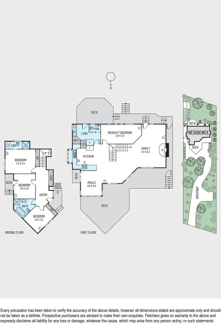 Floorplan of Homely house listing, 34 Taylor Road, Hurstbridge VIC 3099