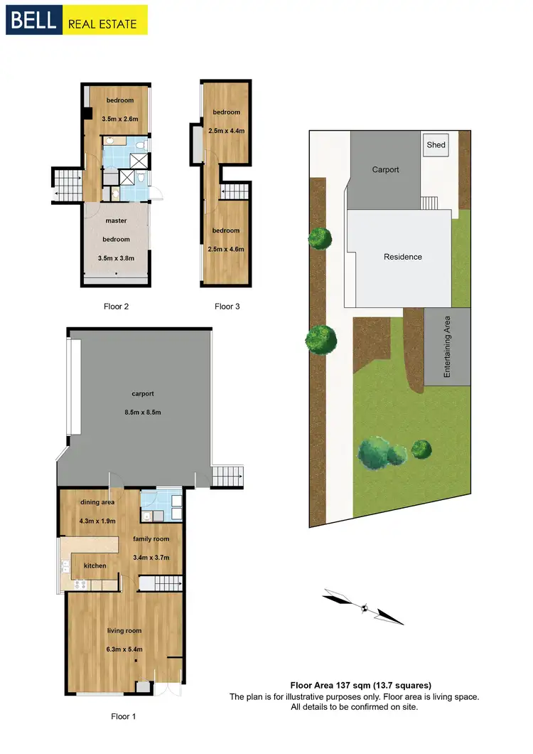 Floorplan of Homely house listing, 27 Armstrong Grove, Yarra Glen VIC 3775