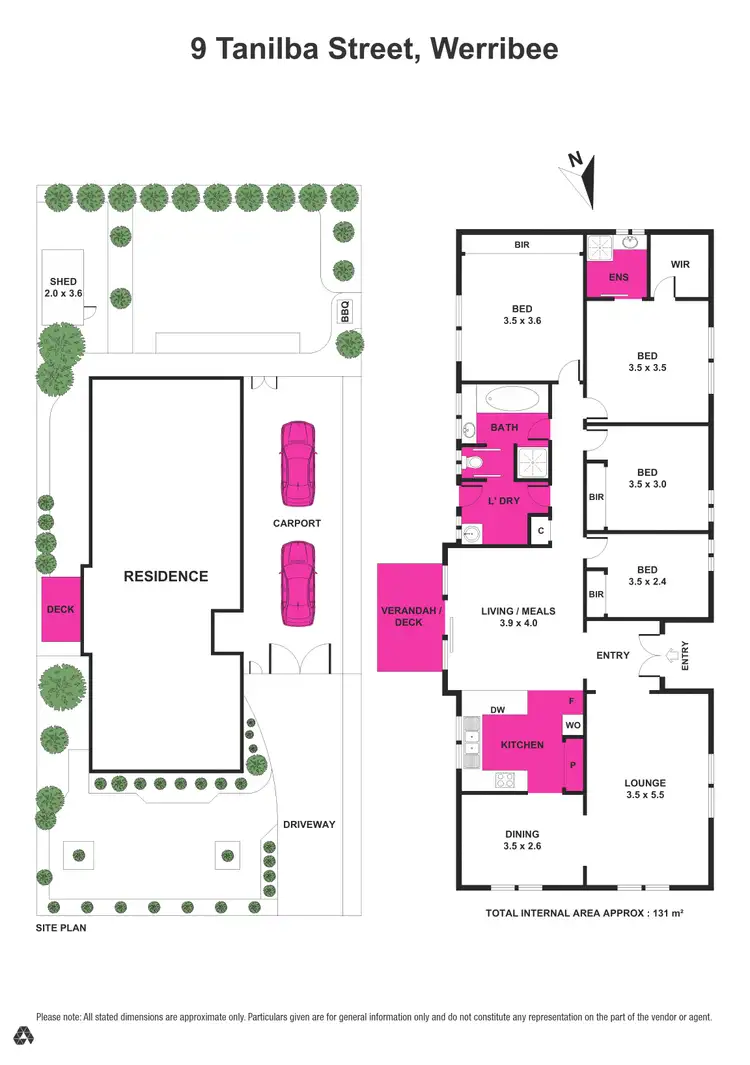 Floorplan of Homely house listing, 9 Tanilba Street, Werribee VIC 3030