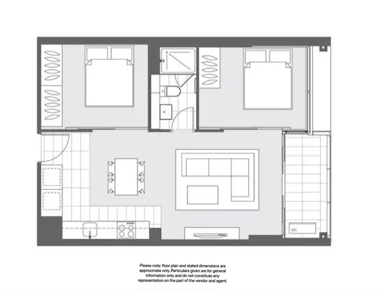 Floorplan of Homely apartment listing, 1501/639 Lonsdale Street, Melbourne VIC 3000