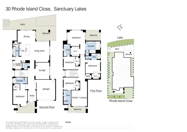 Floorplan of Homely house listing, 30 Rhode Island Close, Sanctuary Lakes VIC 3030