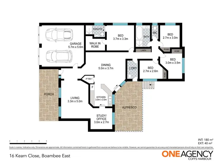 Floorplan of Homely house listing, 16 Kearn Close, Boambee East NSW 2452