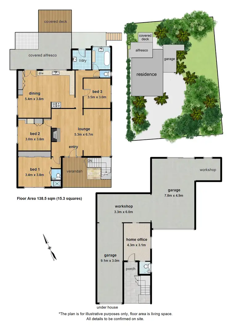 Floorplan of Homely house listing, 10 Hilton Grove, Belgrave VIC 3160