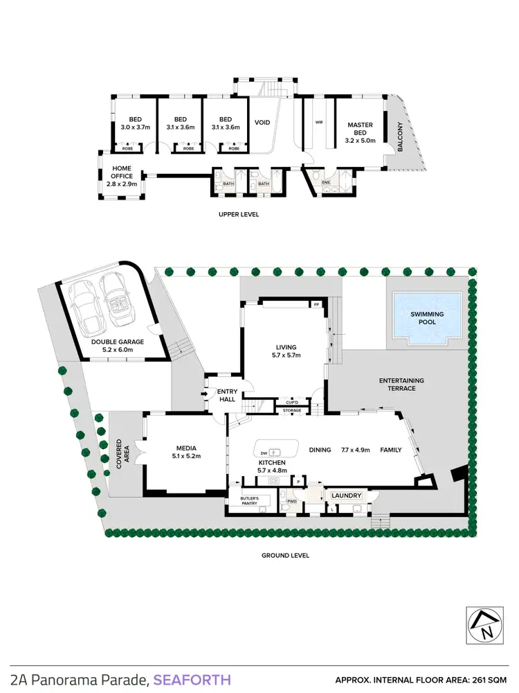 Floorplan of Homely house listing, 2A Panorama Parade, Seaforth NSW 2092