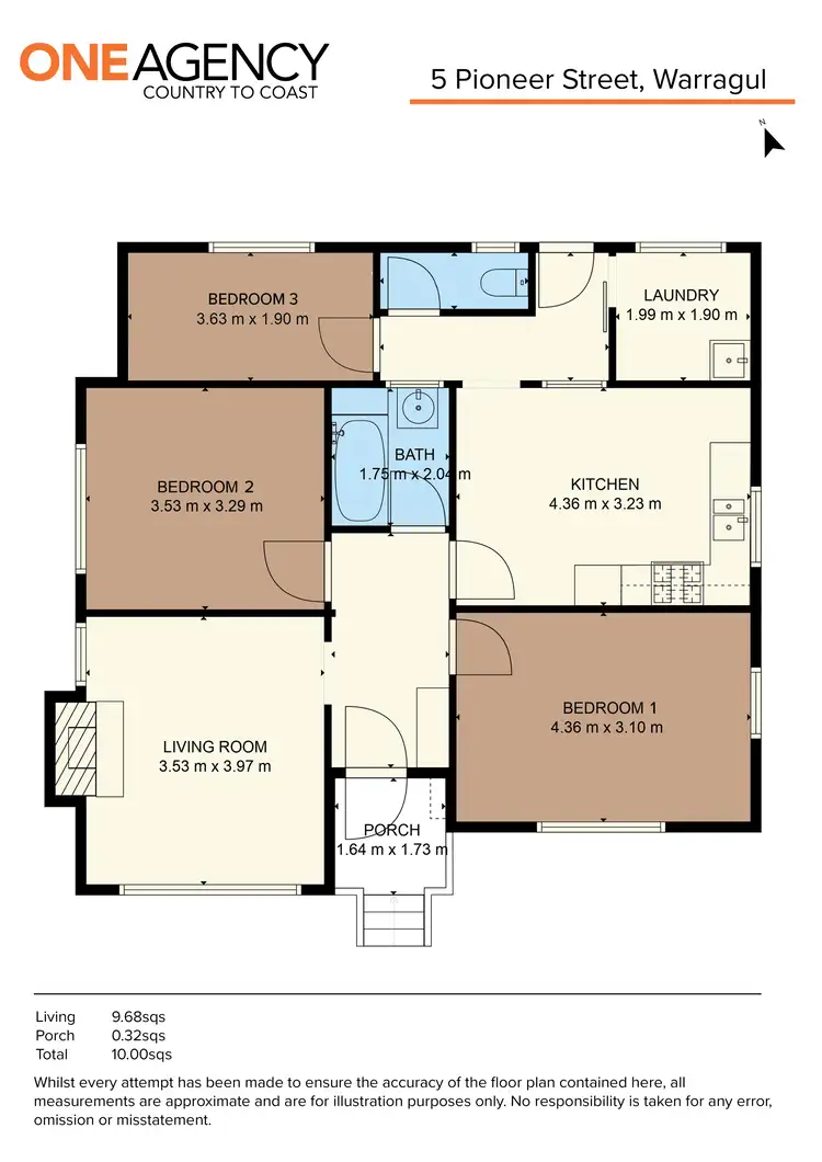 Floorplan of Homely house listing, 5 Pioneer Street, Warragul VIC 3820