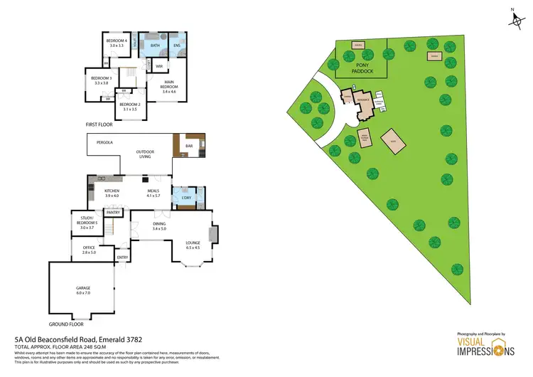Floorplan of Homely house listing, 5A Old Beaconsfield Road, Emerald VIC 3782