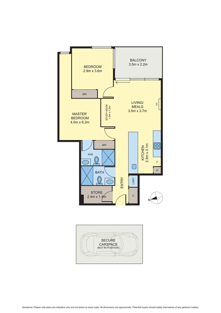 Floorplan of Homely apartment listing, 108/67B Poath Road, Murrumbeena VIC 3163